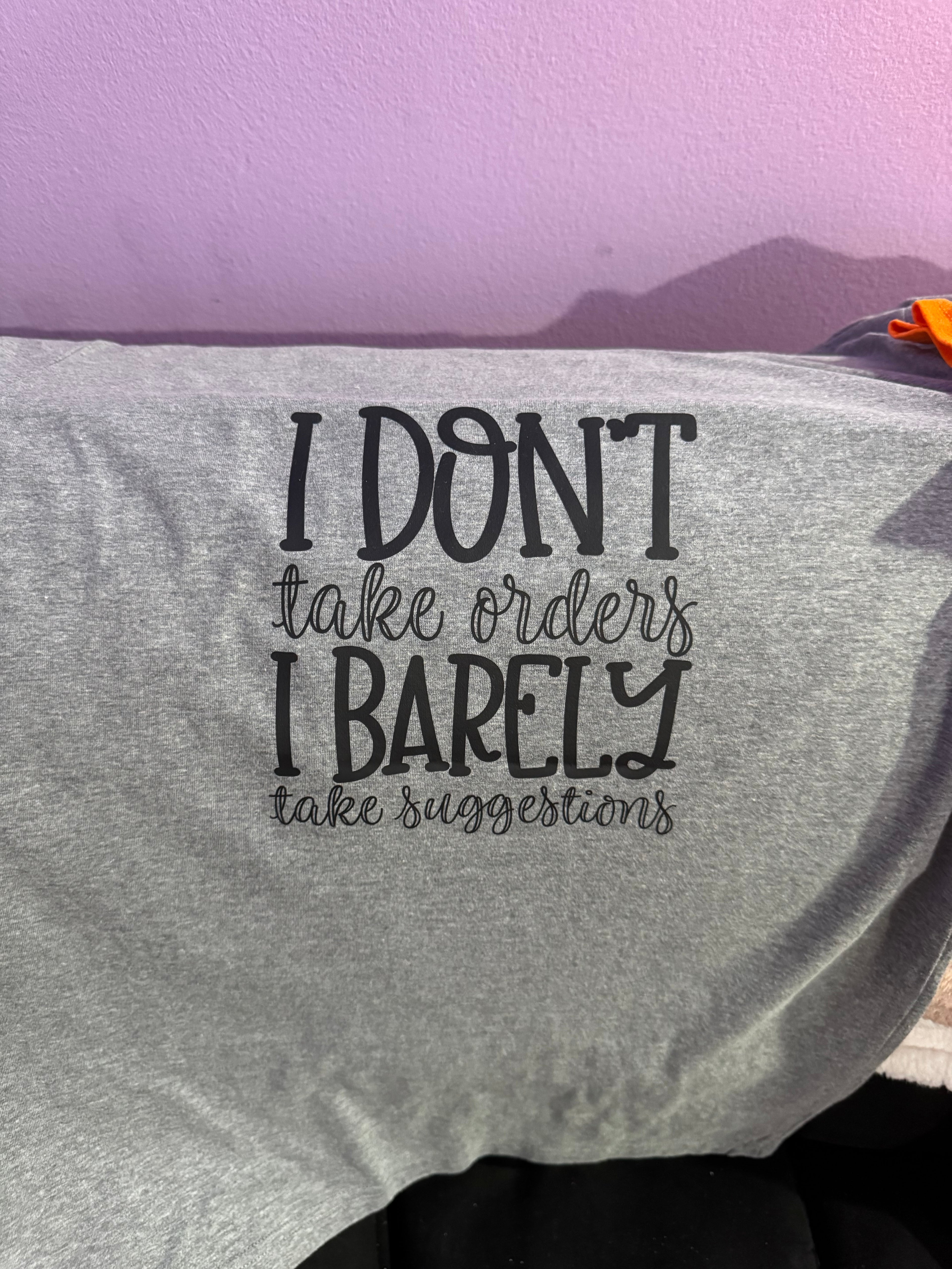 Customized T-shirts
